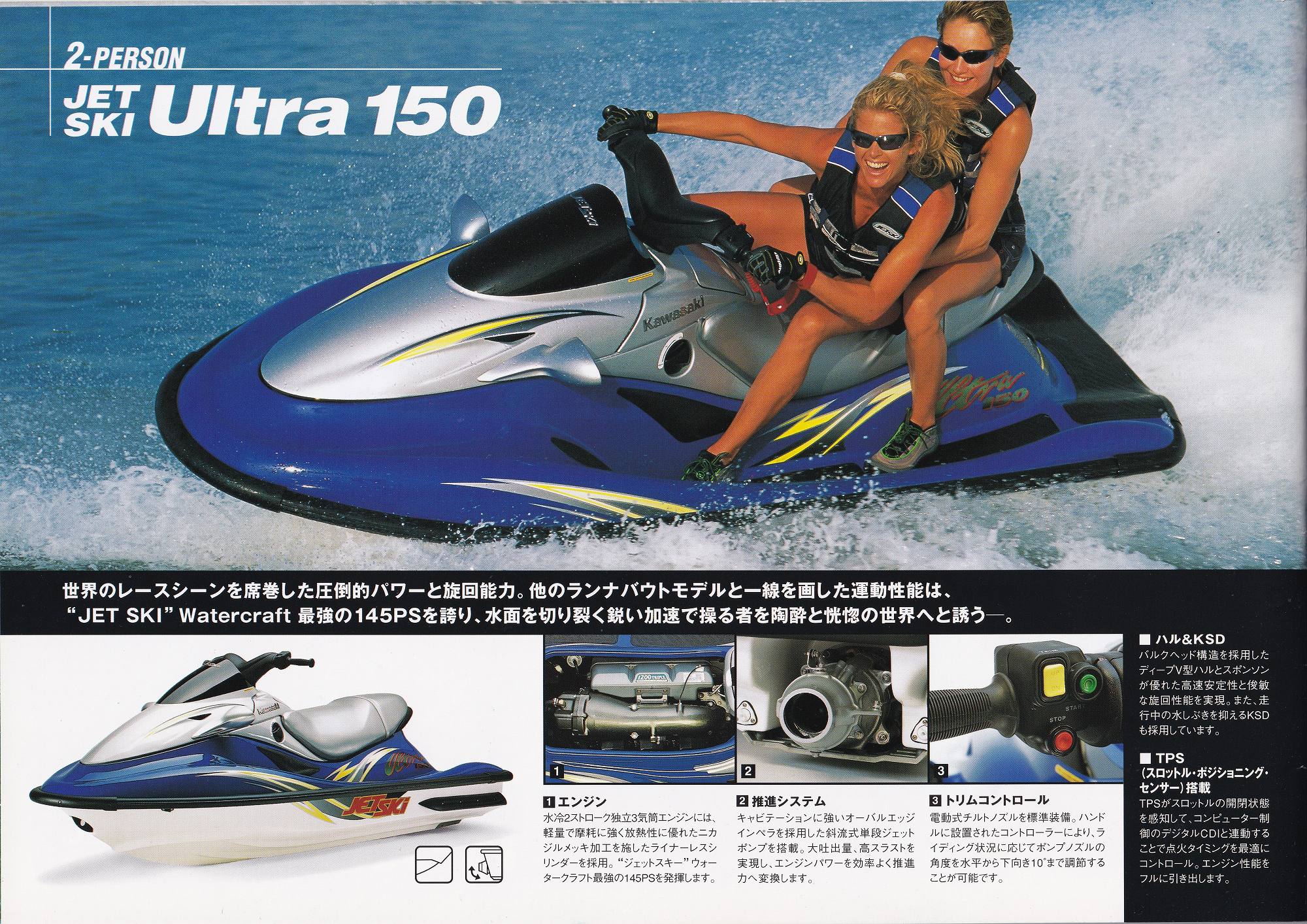過去カタログ カワサキ PWC 2003 JET SKI SERIES｜WEB博物館