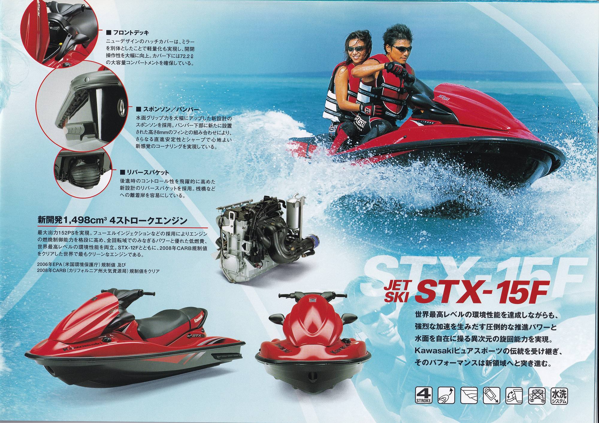 過去カタログ カワサキ PWC 2004 JET-SKI SERIES｜WEB博物館ボート