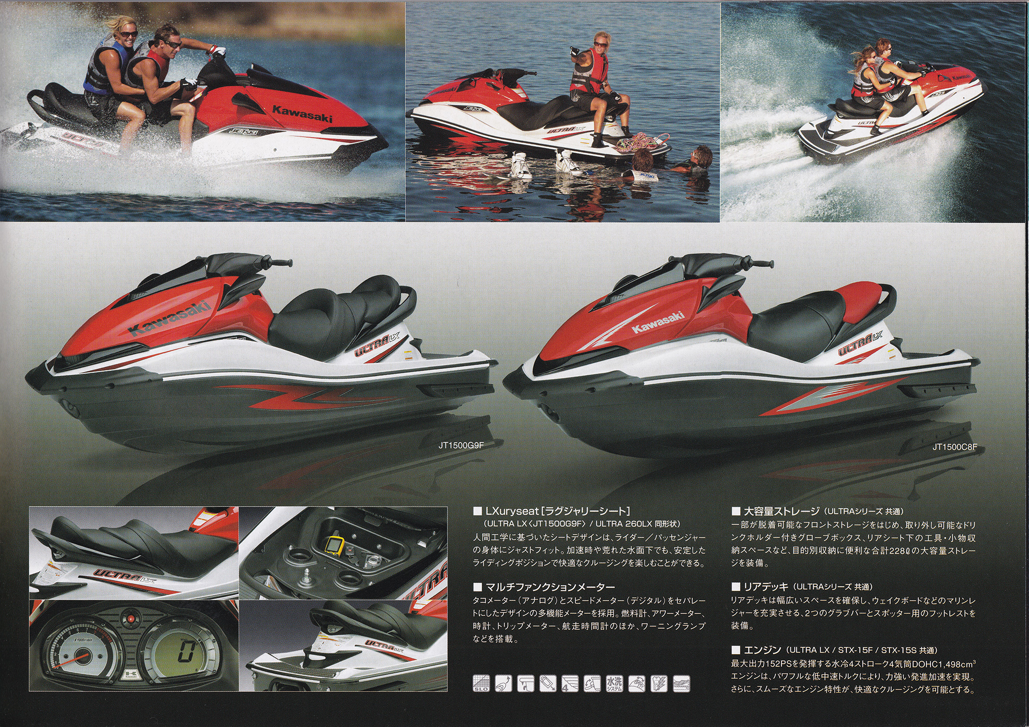 過去カタログ カワサキ PWC 2009 JET SKI SERIES|WEB博物館 過去カタログ カワサキ PWC 2009 JET SKI SERIES|WEB博物館