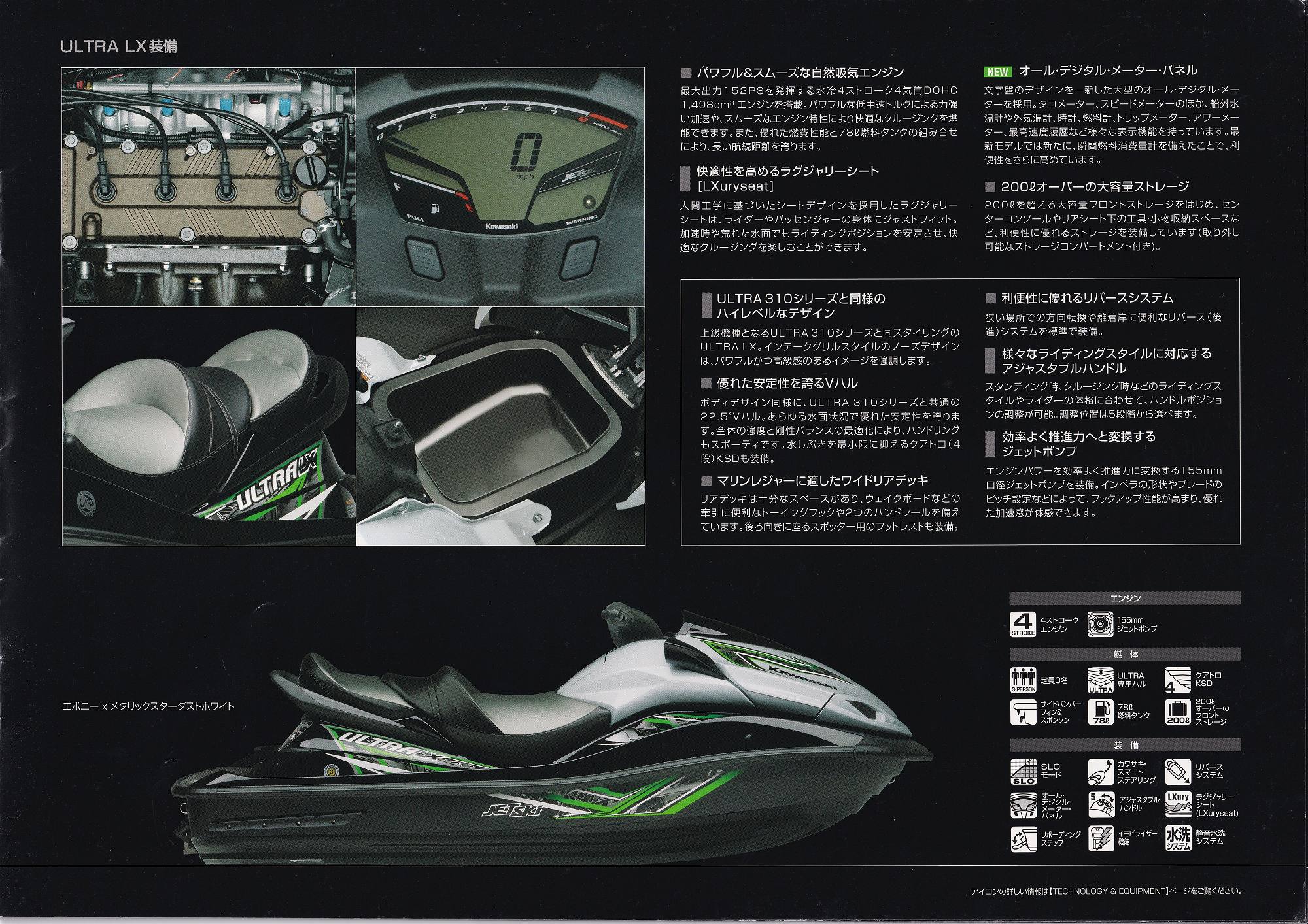過去カタログ カワサキ PWC 2014 JET SKI SERIES｜WEB博物館