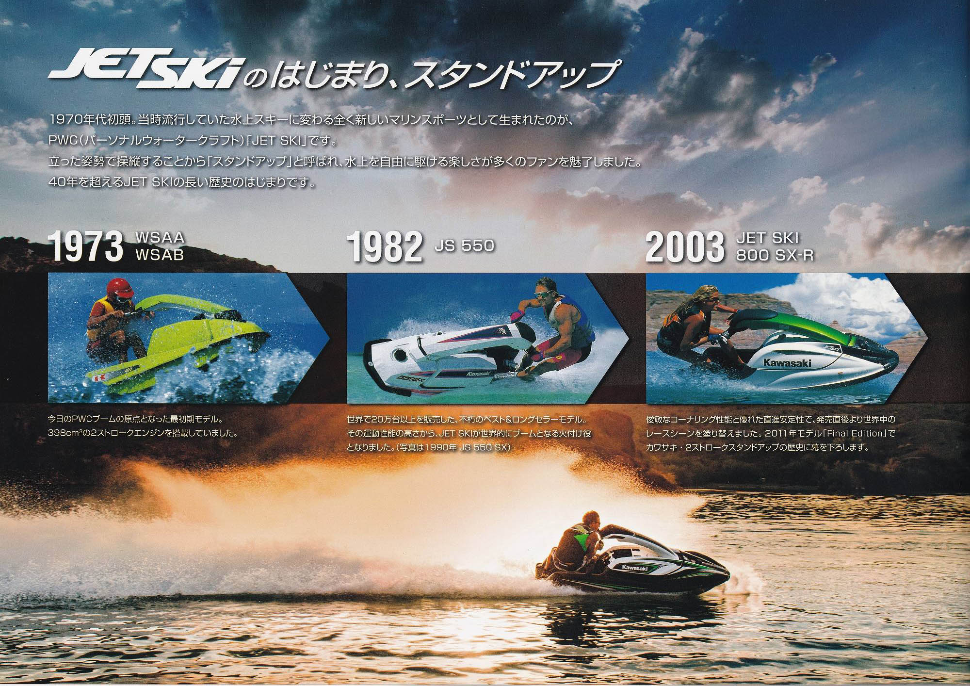 過去カタログ カワサキ PWC 2017 JET SKI SERIES｜WEB博物館ボート