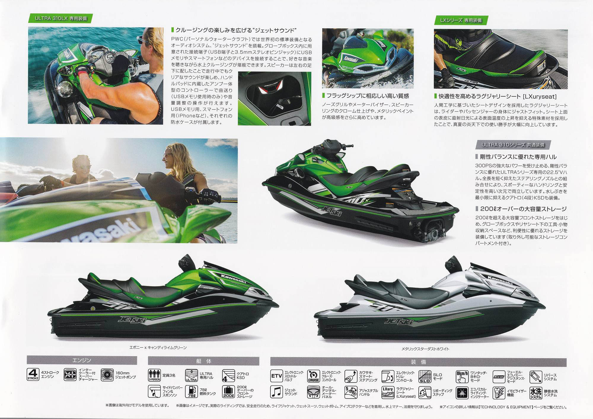 過去カタログ カワサキ PWC 2017 JET SKI SERIES｜WEB博物館ボート