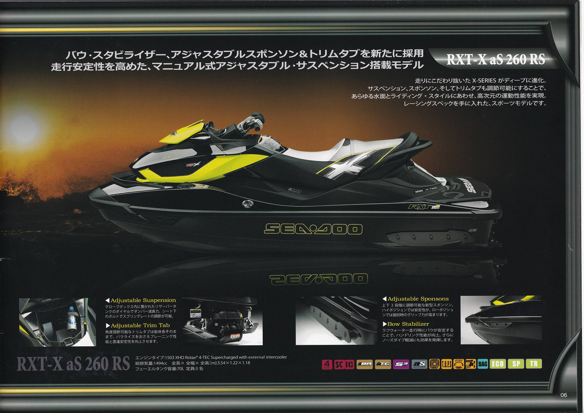 過去カタログ シードゥー PWC 2012 PWC and Accessories CATALOG
