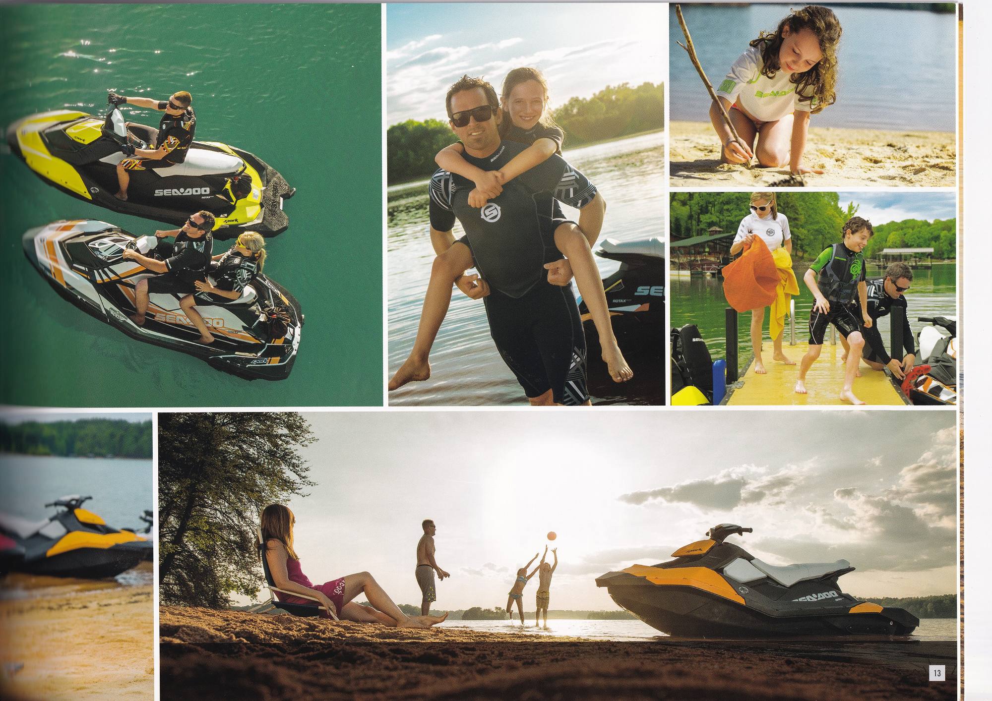 美海ページ 過去カタログ シードゥー PWC 2014 SEA-DOO SPARK｜WEB博物館