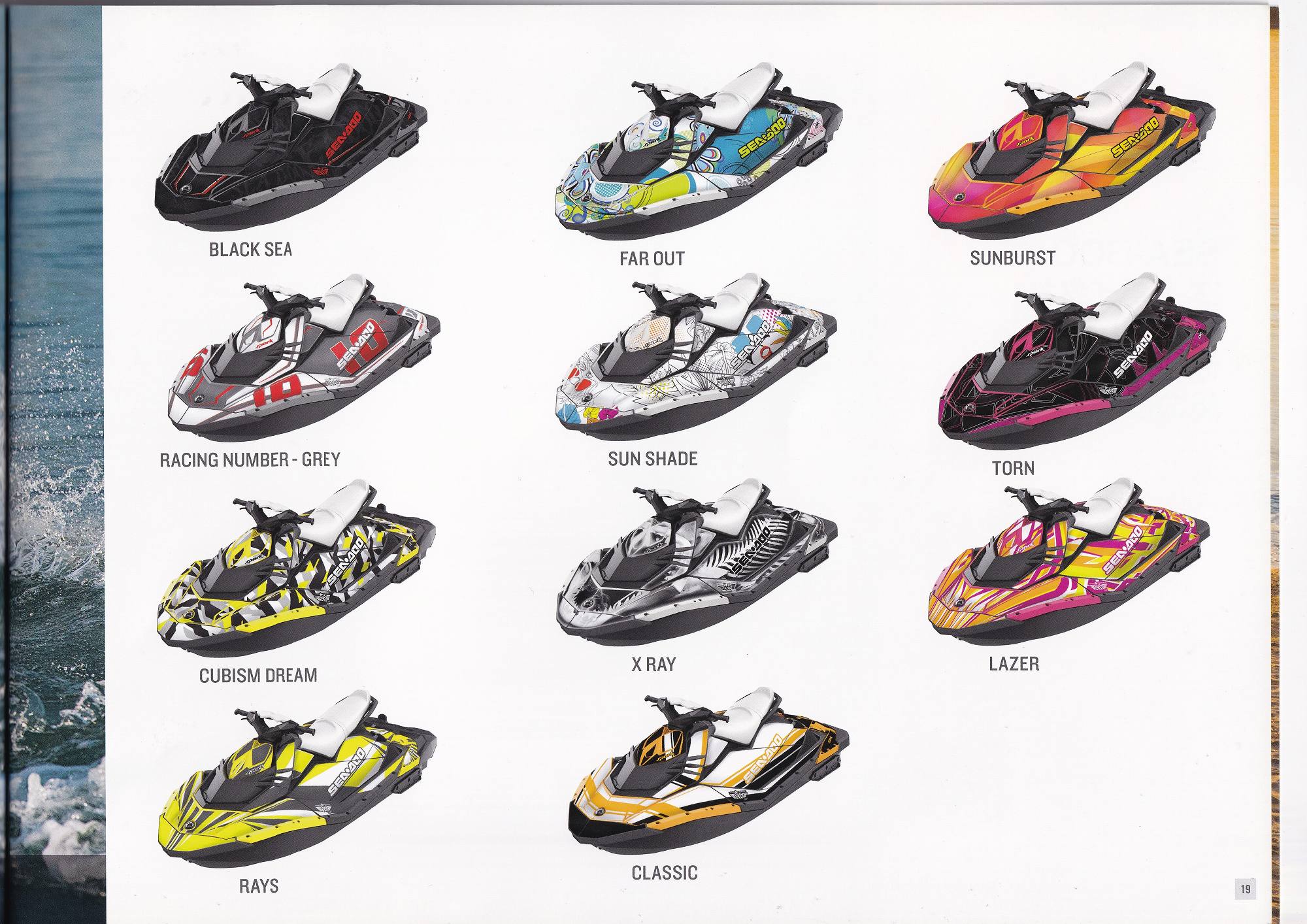 過去カタログ シードゥー PWC 2014 SEA-DOO SPARK｜WEB博物館