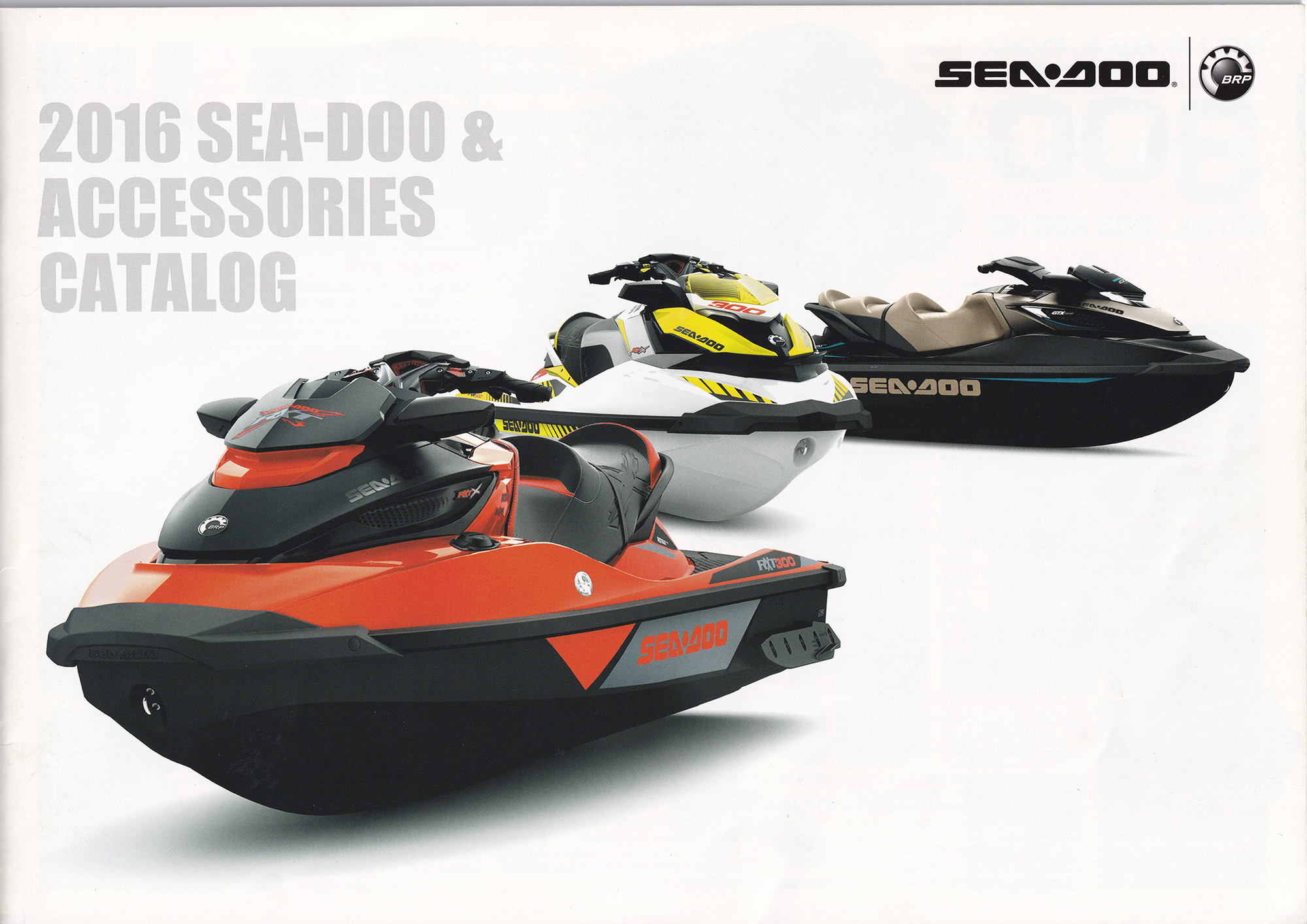 過去カタログ シードゥー PWC 2016 SEA-DOO and ACCESSORIES CATALOG