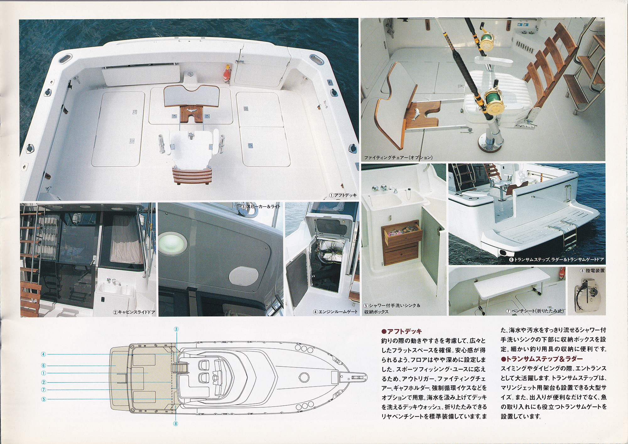 過去カタログ ヤマハ Boat 1991 PC-43｜WEB博物館ボートミュージアム