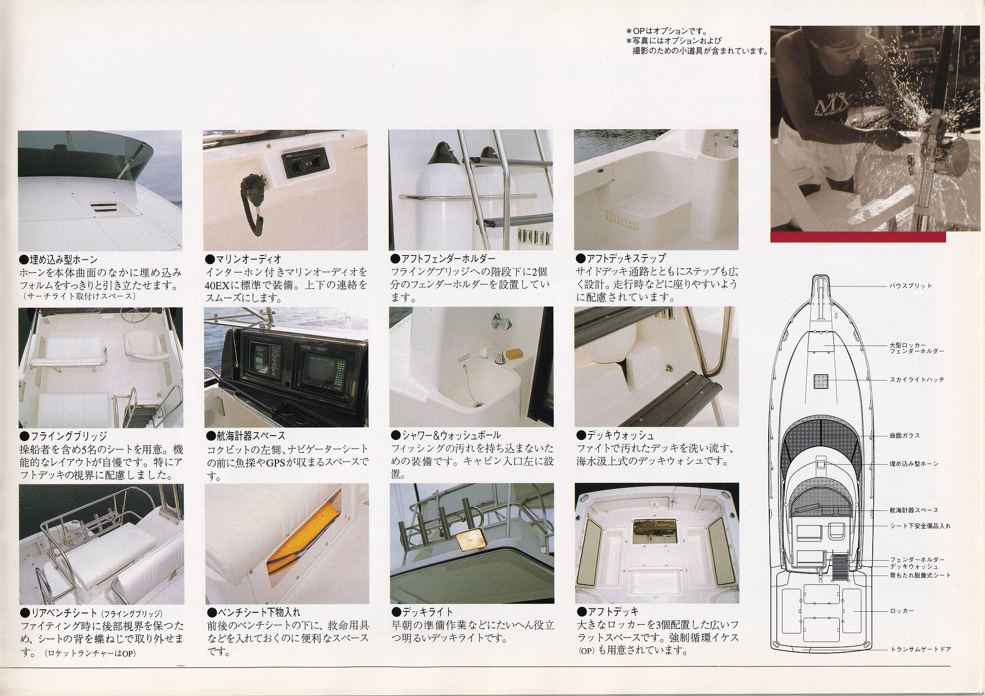 過去カタログ ヤマハ Boat 1992 MX-40｜WEB博物館ボートミュージアム