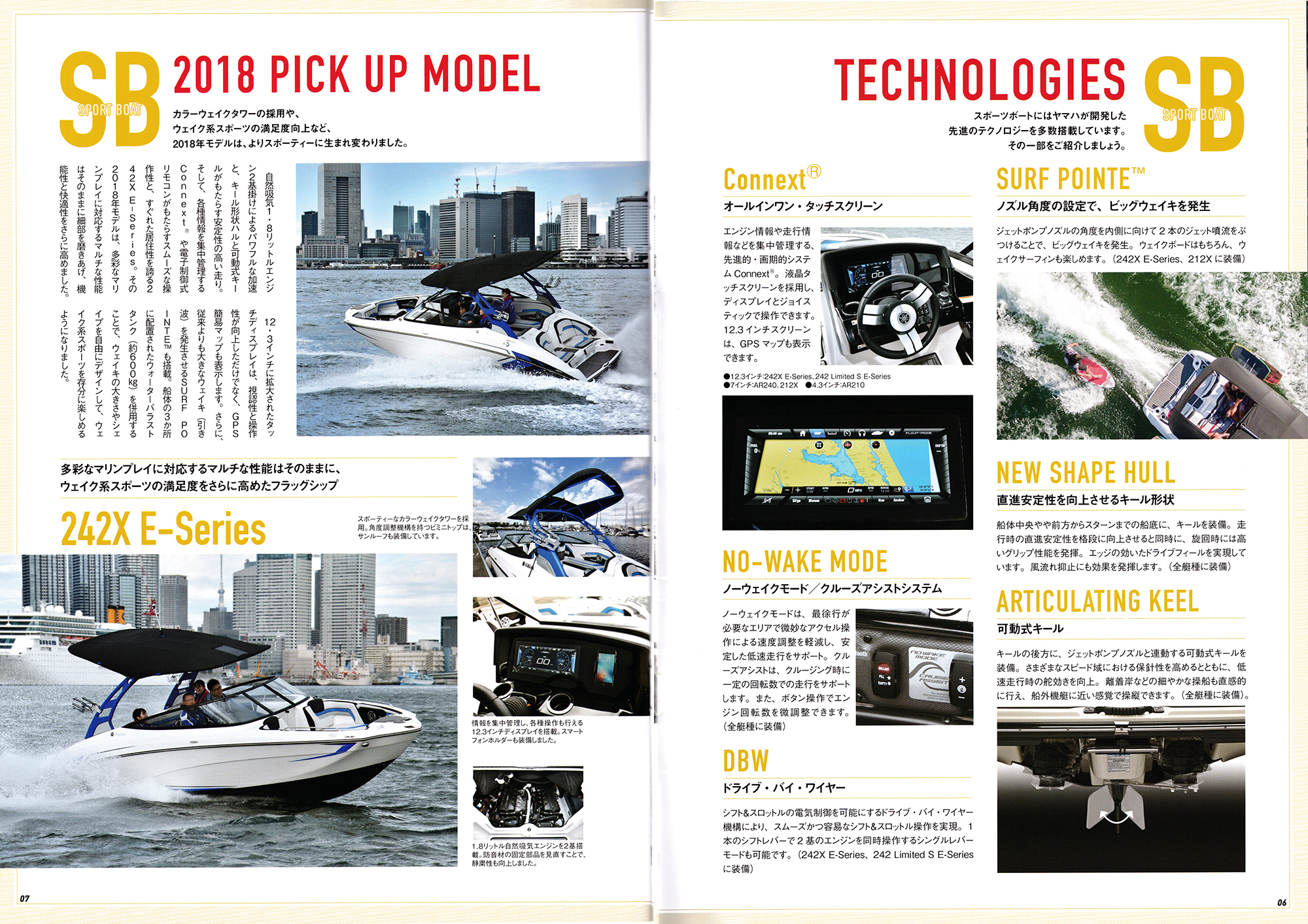 過去カタログ ヤマハ Boat 2018 YAMAHA SPORT BOAT WORLD｜WEB博物館