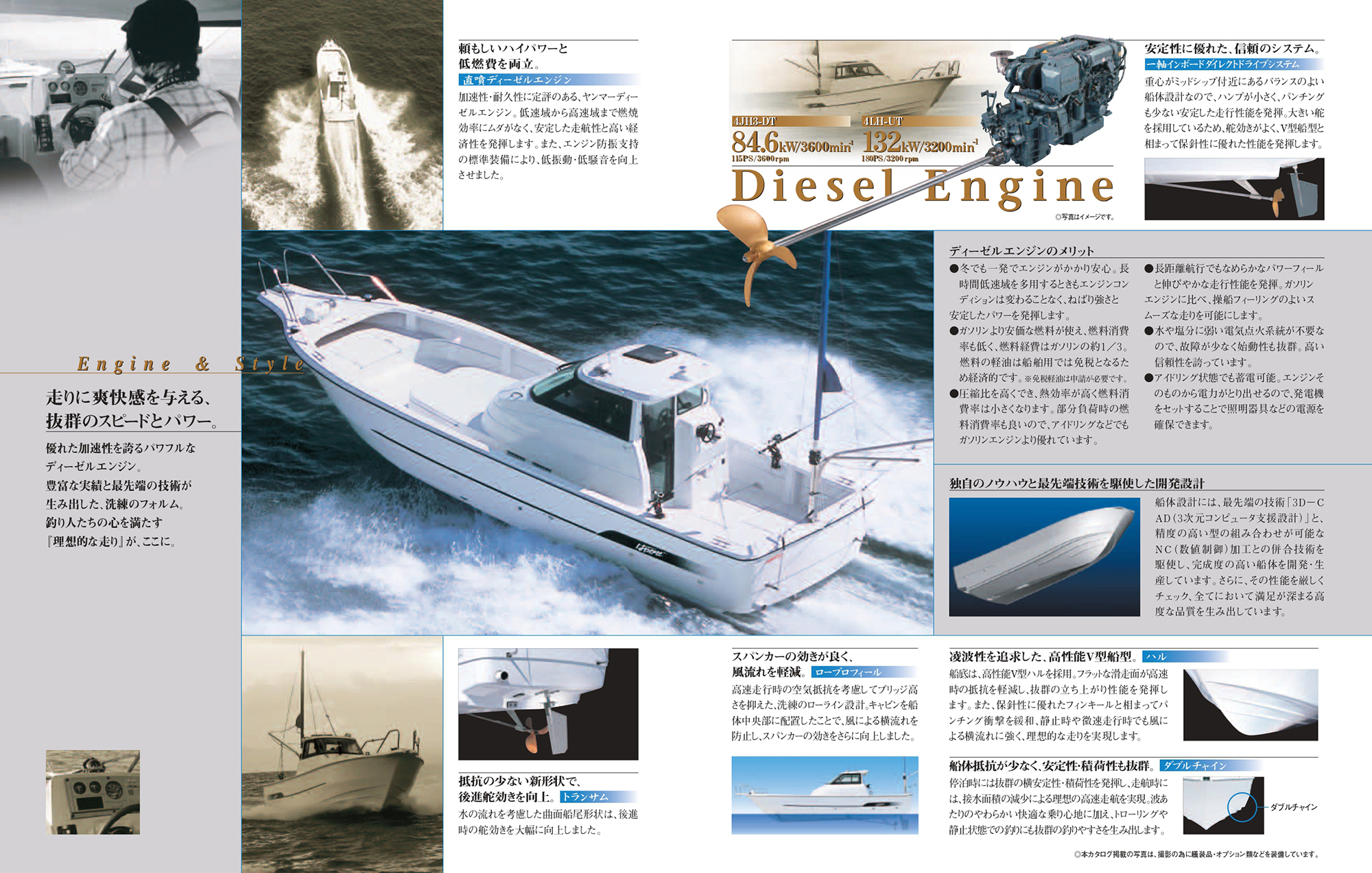 過去カタログ ヤンマー Boat 2004 EX26B｜WEB博物館ボートミュージアム