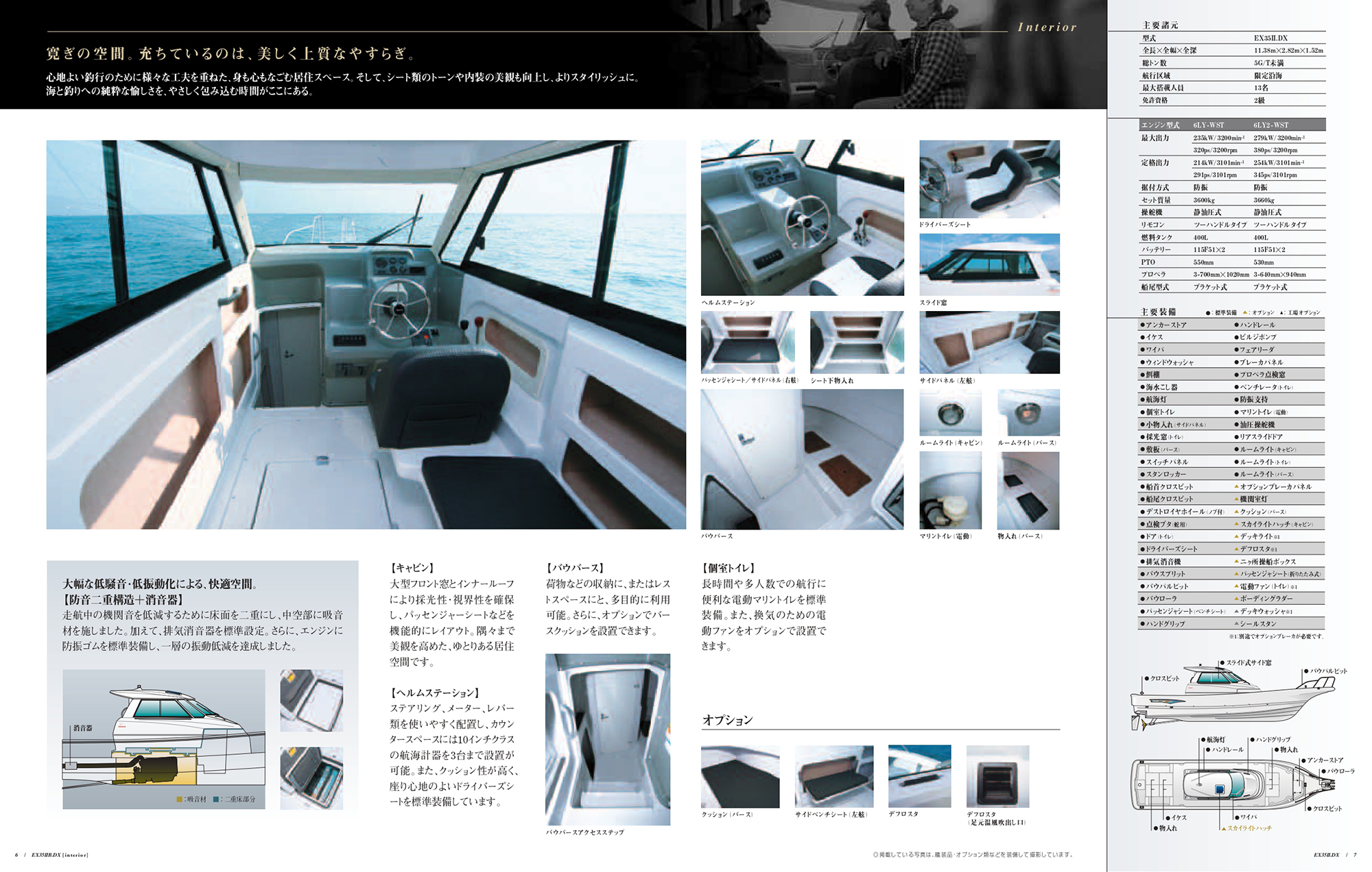 過去カタログ ヤンマー Boat 2010 EX35Ⅱ.DX｜WEB博物館ボート