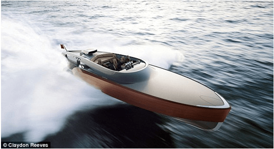 最高時速170ｋｍ 戦闘機用エンジン搭載の豪華ボート
