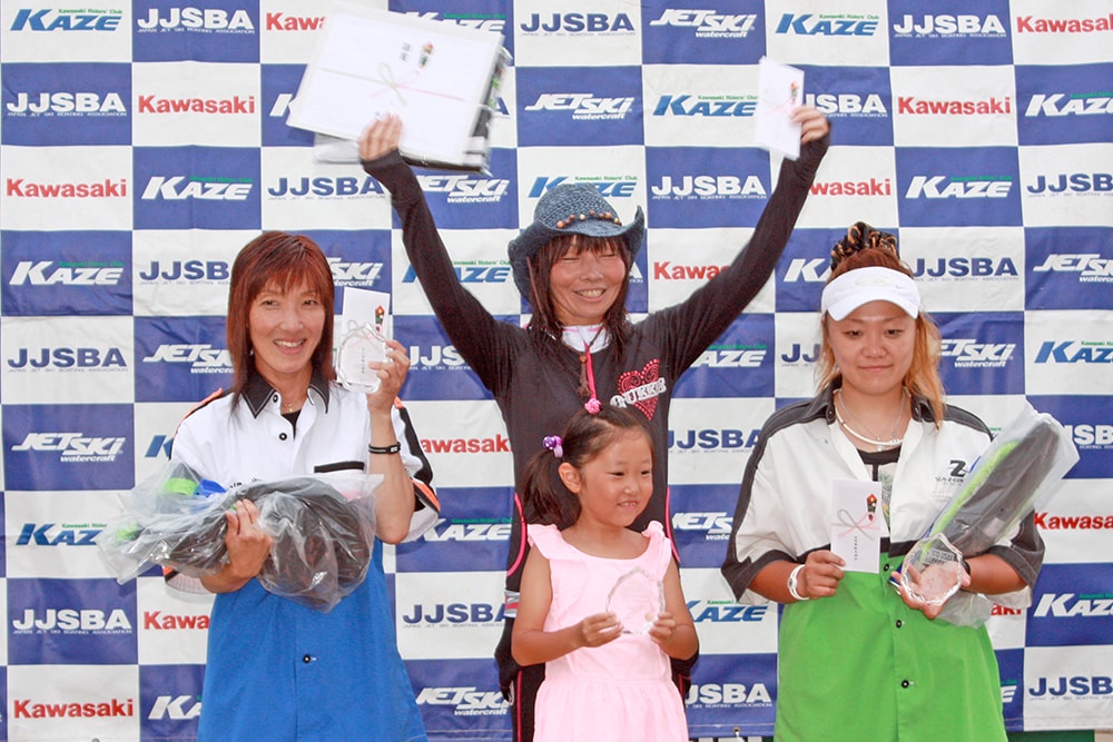 JJSBA　第5戦　千里浜大会 
A WOMEN SKI　表彰式