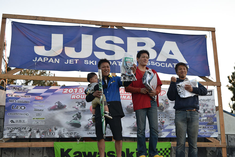 JJSBA 最終戦 B SKI STOCK　表彰式
