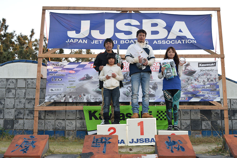 JJSBA 最終戦 B X-2 STOCK　表彰式