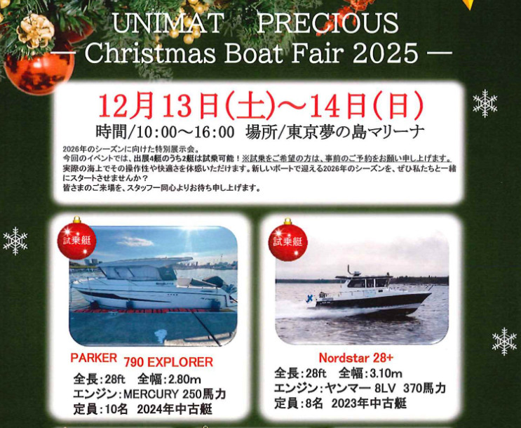 クリスマス展示会