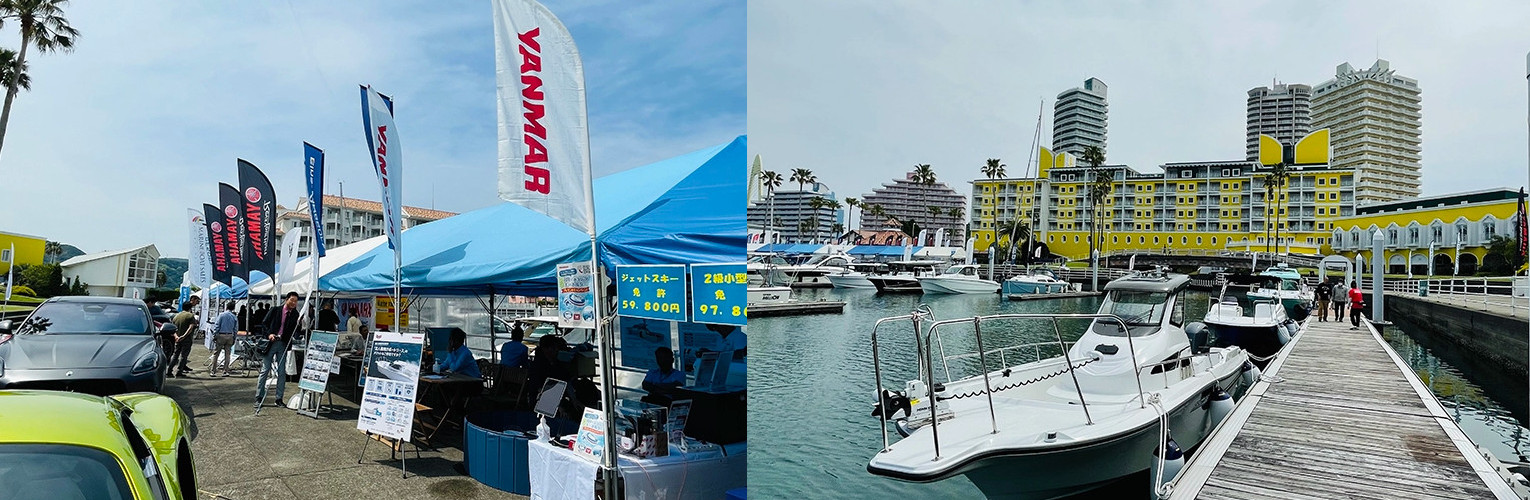 和歌山マリーナシティプレミアムボートショー 画像